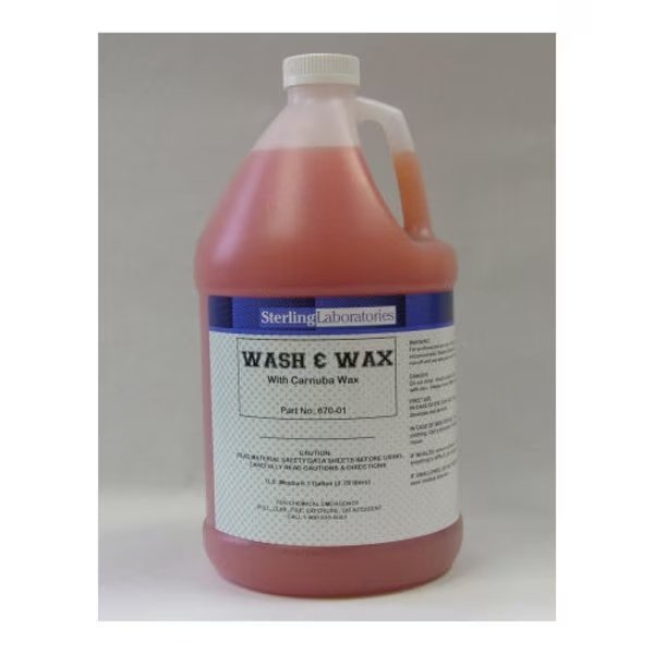 Wash & Wax With Carnauba, Spot Free Drying: 1 Gallon, Car Dealer Depot, Mfr#: 670-1G